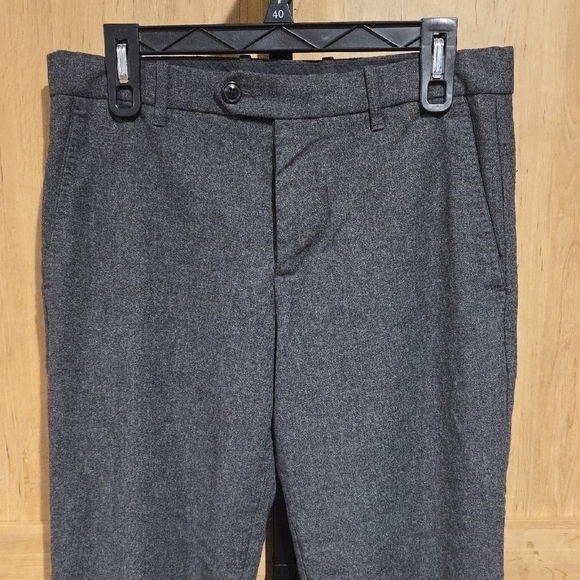 (J56)Woman's Sz 32x34 GrayTailored Pants - Picture 2 of 6